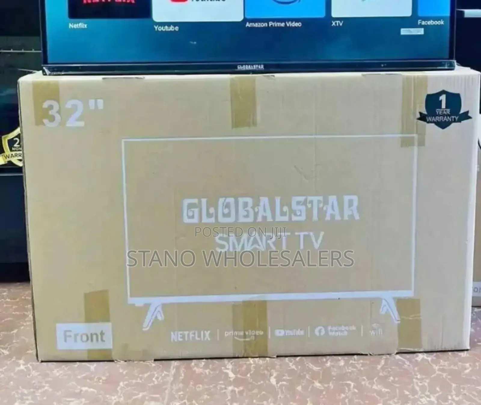 Youtube Netflix Globalstar 32 Inch Smart Tv