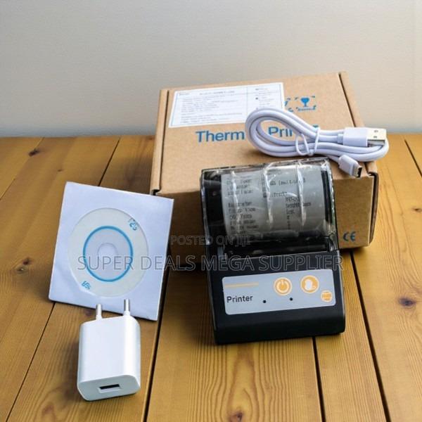 Portable Mini Clear Printing 58mm Bluetooth Thermal Receipt Printer