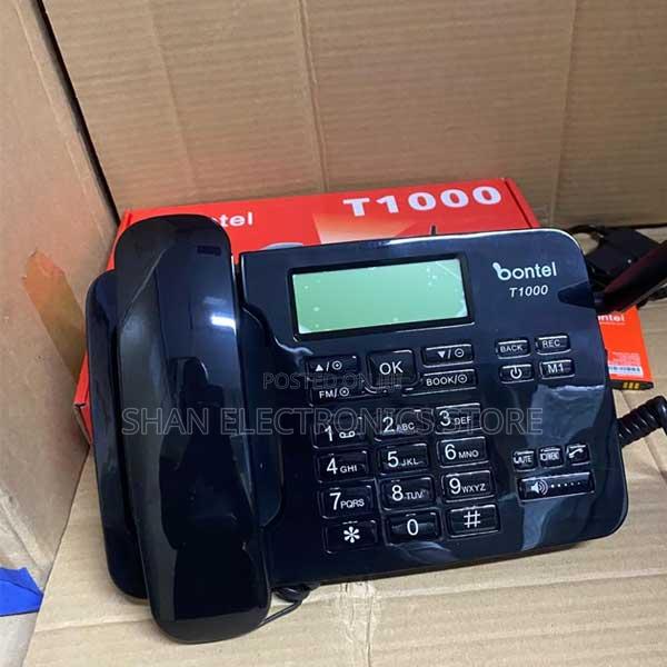 Bontel T1000 Desktop GSM Phone With Adjustable Volume and Ring Tones - main view