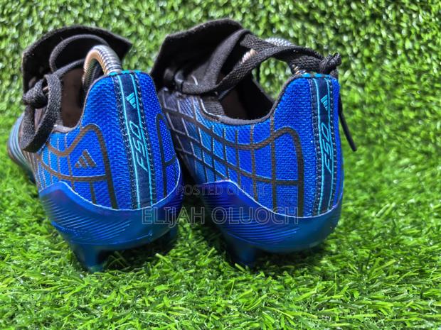 Adidas  F-50 Elite Fg Spider Black Blue - thumbnail 3