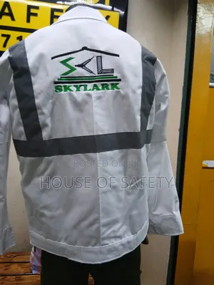 Standard Dust Coats in White Cotton