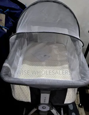 “Cozy Baby Bassinet With Soft Bedding”