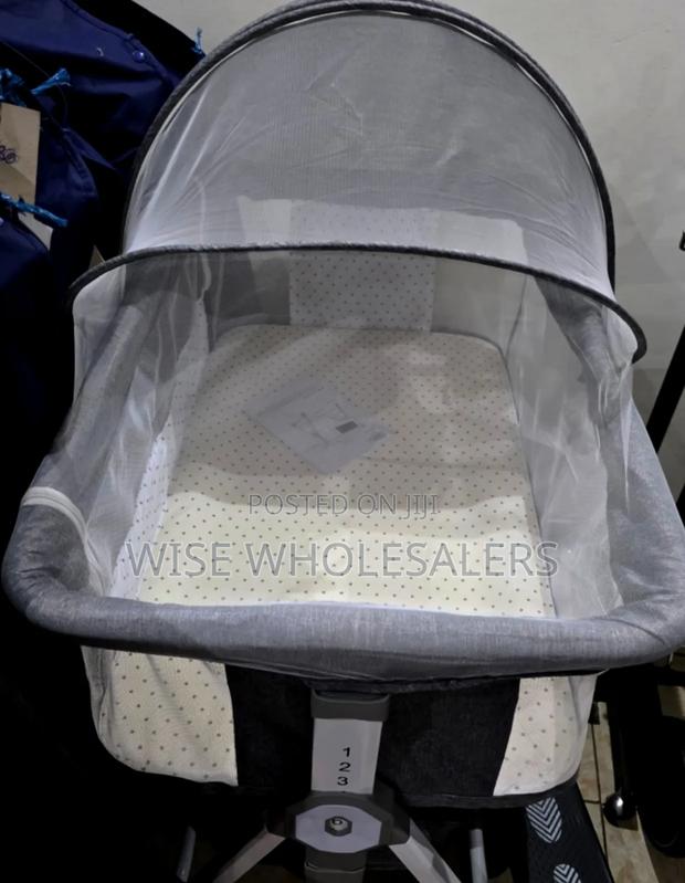 “Cozy Baby Bassinet With Soft Bedding”