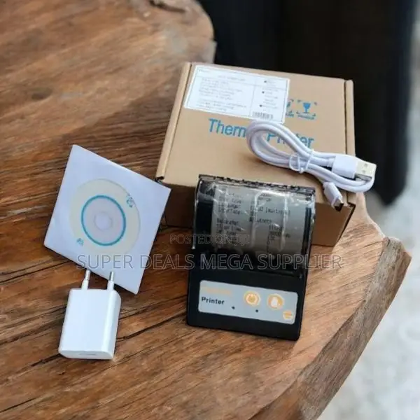 Clear Printing Qr Code Support 58mm Bluetooth Thermal Receipt Printer