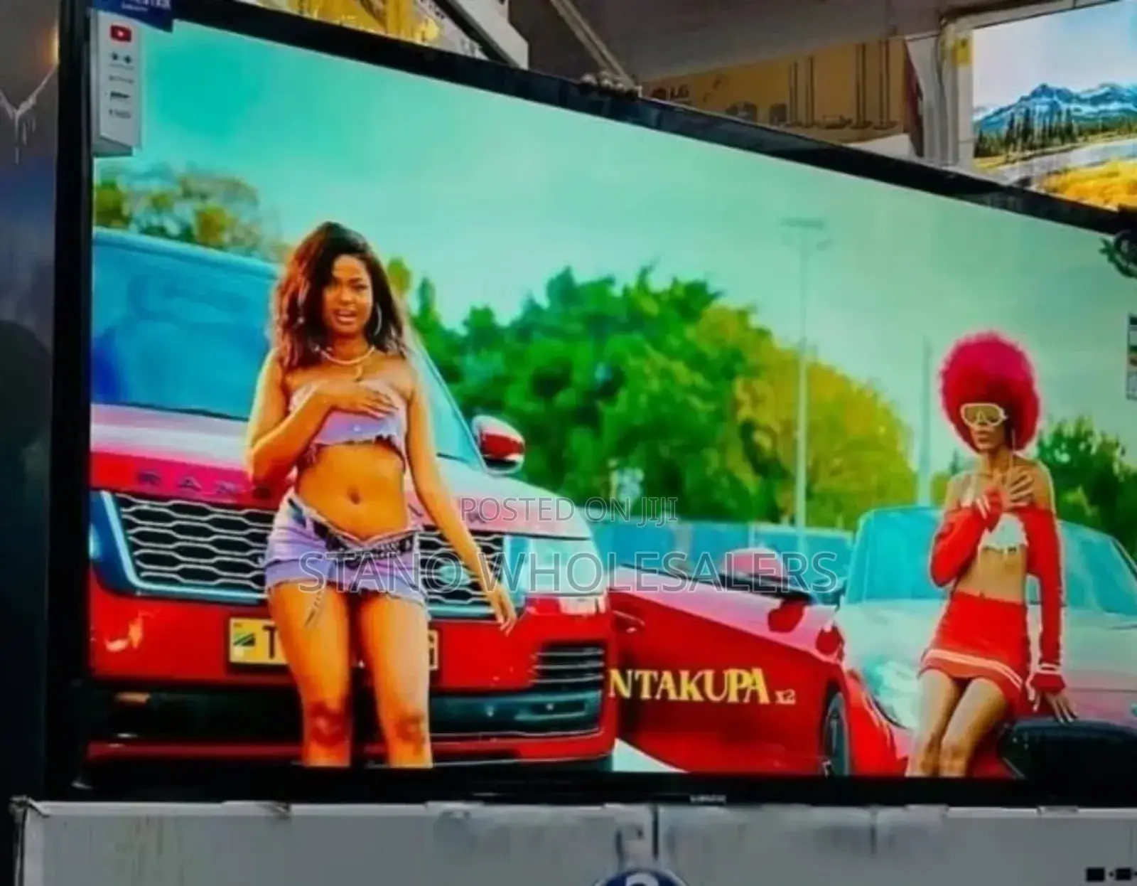 Pre Installed Apps Frameless Globalstar 65inch Smart Tv