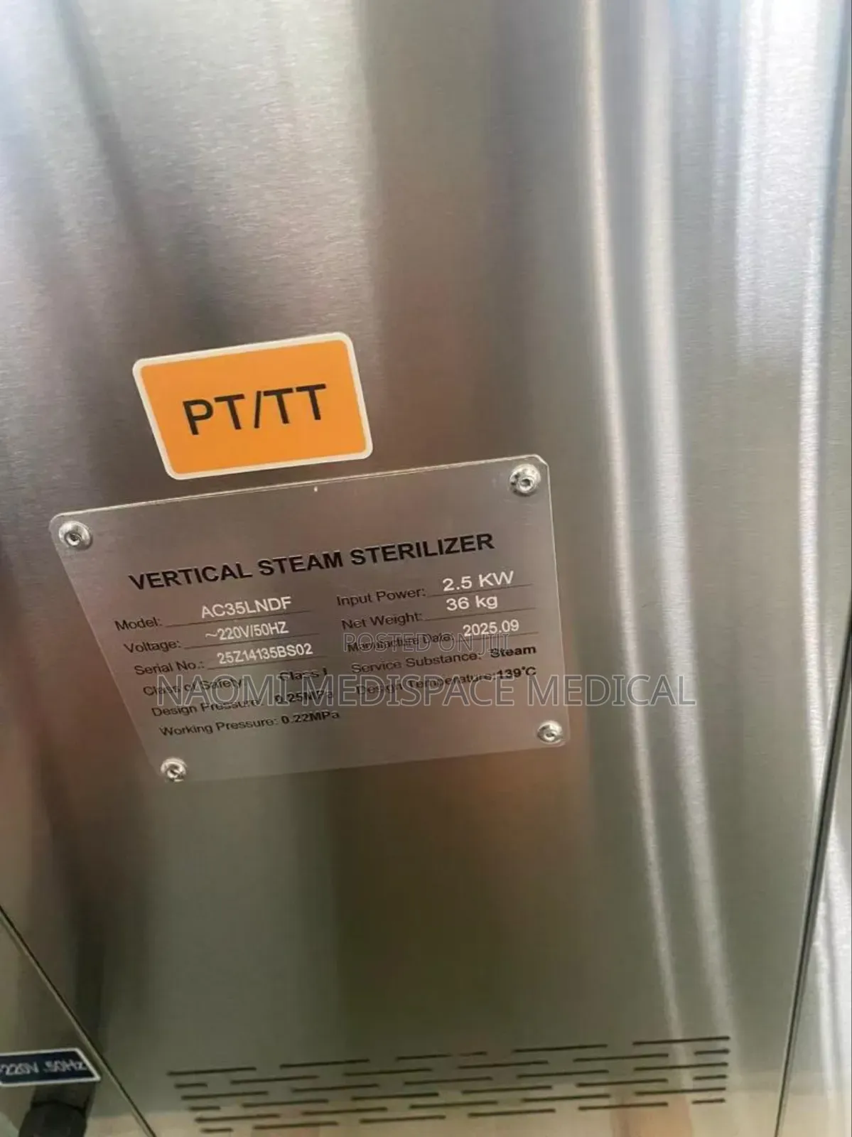 35l Autoclave Machine Stainless Steel