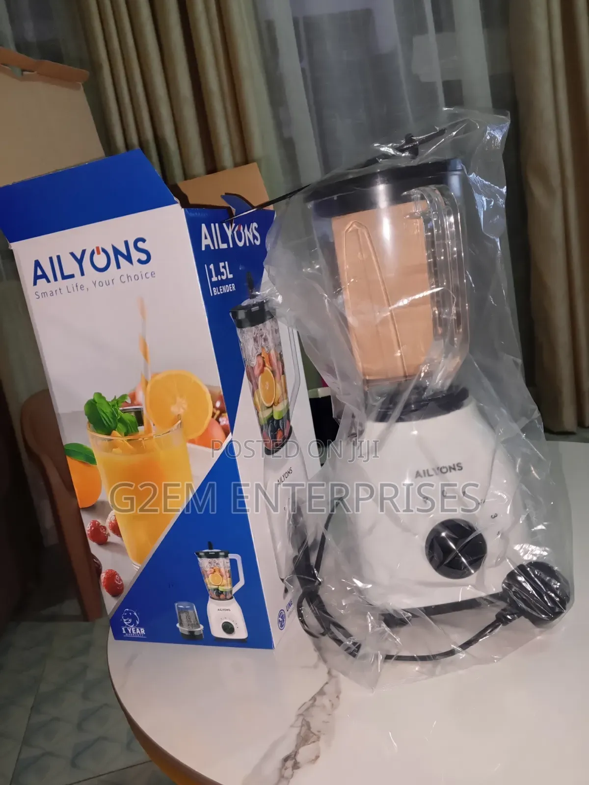 Ailyons 2in 1 Blender