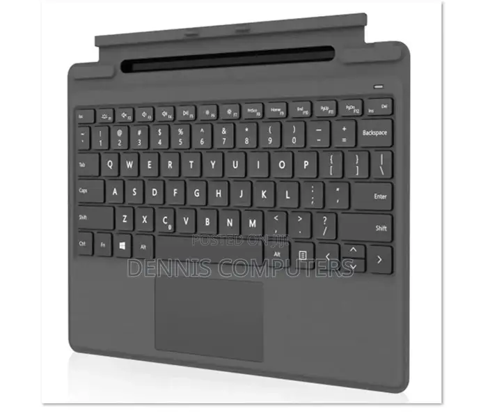 Microsoft Surface Pro 8/9/X Signature Keyboard With Pen Holder, Backli