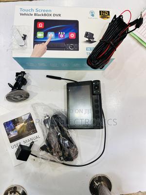 C12 Dash 3 Cameras (Touch Screen) – 24/7 Car Monitoring System