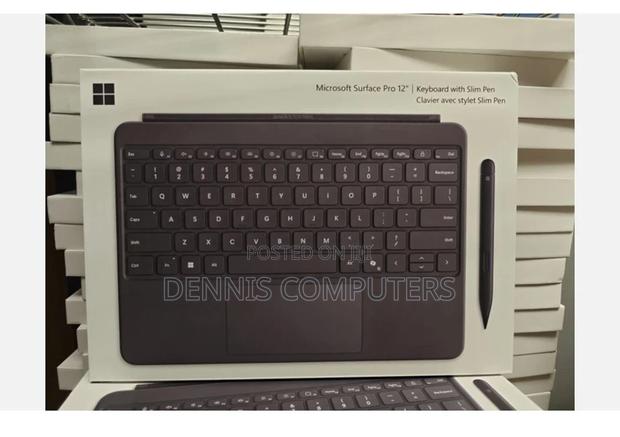 Microsoft Surface Pro Keyboard 12 Backlit Black With Pen