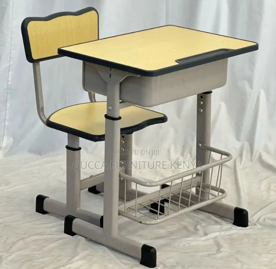 Heigh Adjustable Kids Study Desk And Chair Set