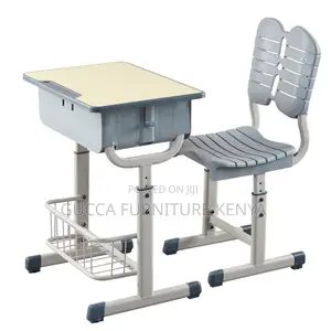 Heigh Adjustable Kids Study Desk And Chair Set