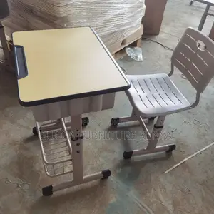 Heigh Adjustable Kids Study Desk And Chair Set