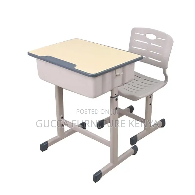 Heigh Adjustable Kids Study Desk And Chair Set