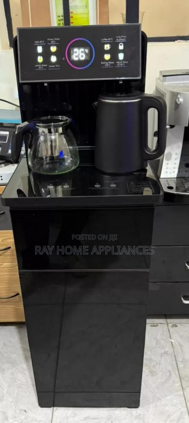 Electromate Bottom Load Hot and Cold Water Dispenser With Coffeemaker