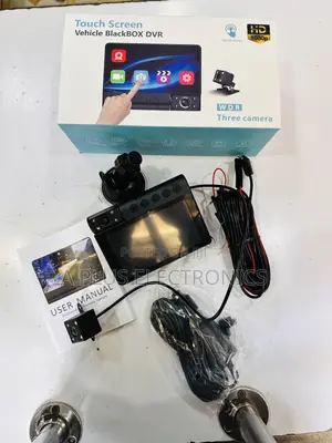 C12 Dash 3 Cameras (Touch Screen) – Front, Cabin Back Camera