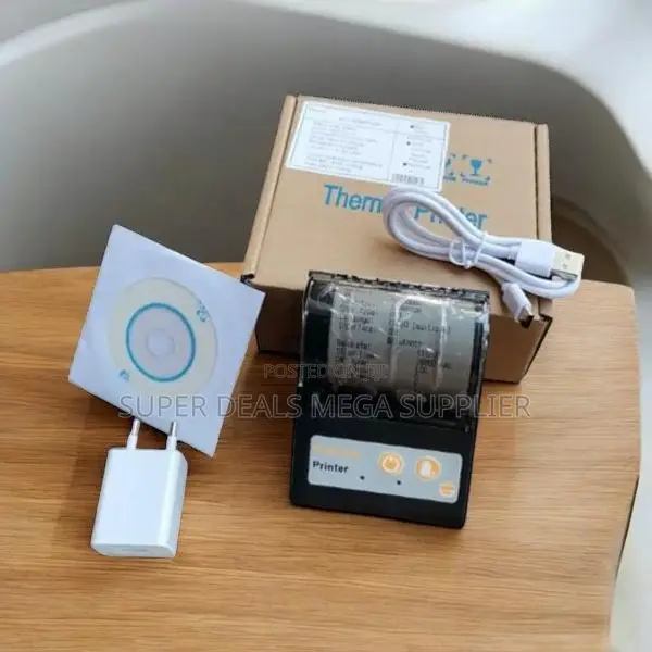 Simple to Connect Mini 58mm Bluetooth Thermal Receipt Printer