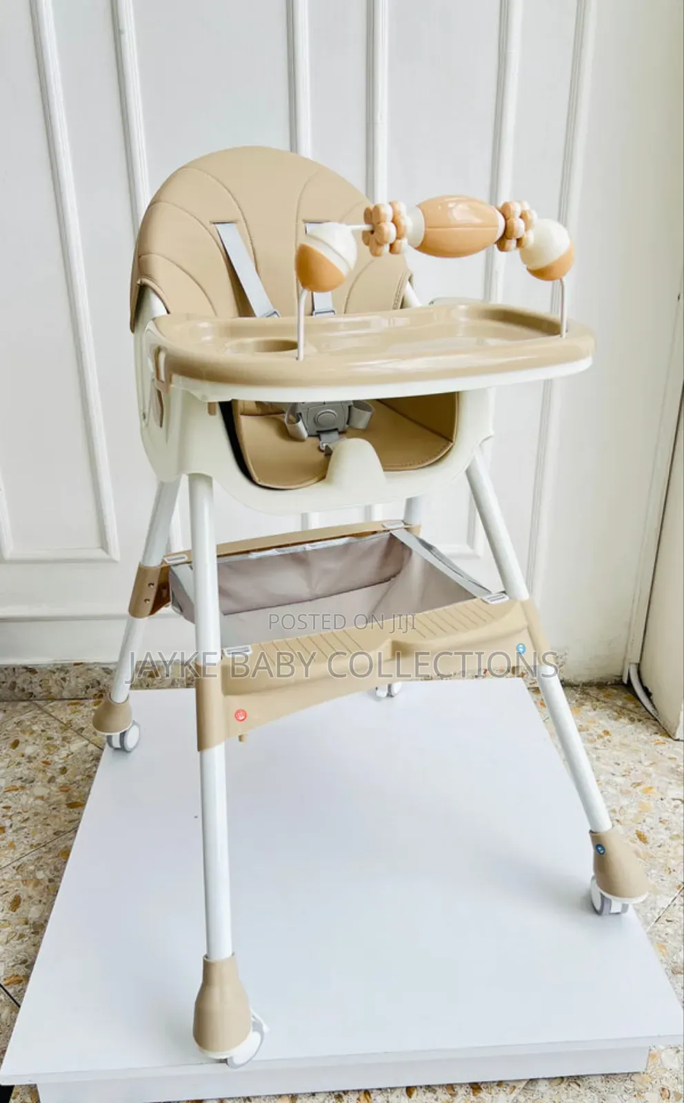 Multi-functional Baby High Chair With Table Wheels