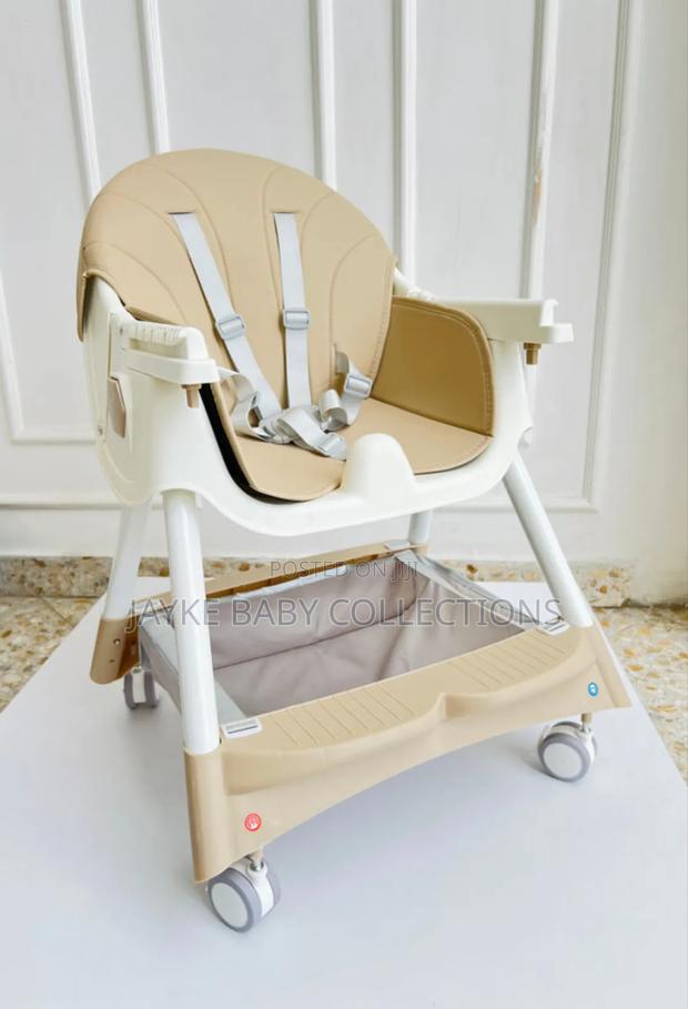 Multi-functional Baby High Chair With Table Wheels - thumbnail 7