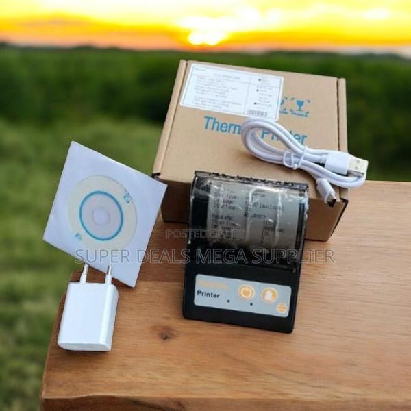 Space Efficient Mini Size 58mm Bluetooth Thermal Receipt Printer