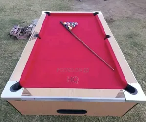 Red Pool Tables New Model Ij205v With Slate Lock