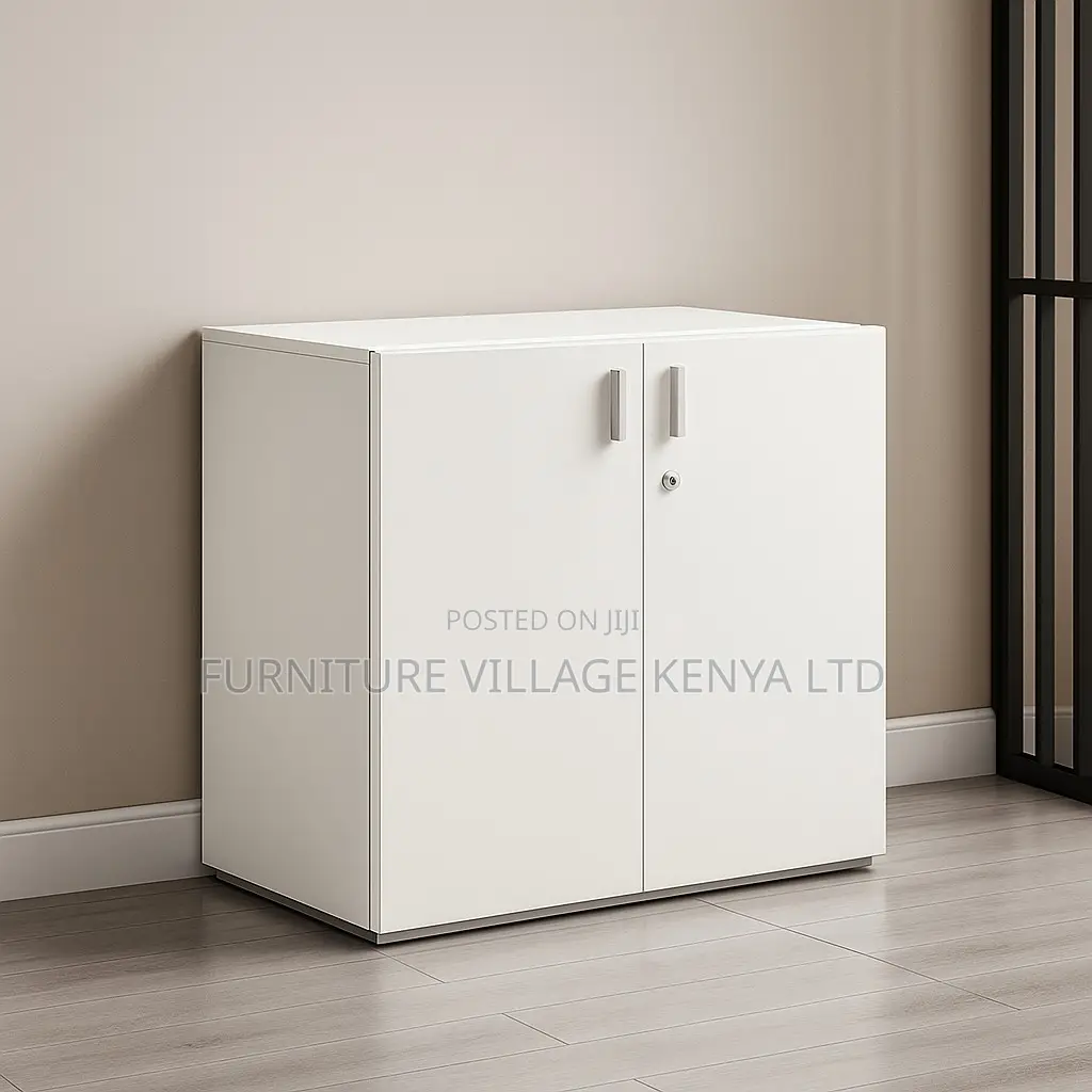 Office 2-door Wooden Storage Cabinet