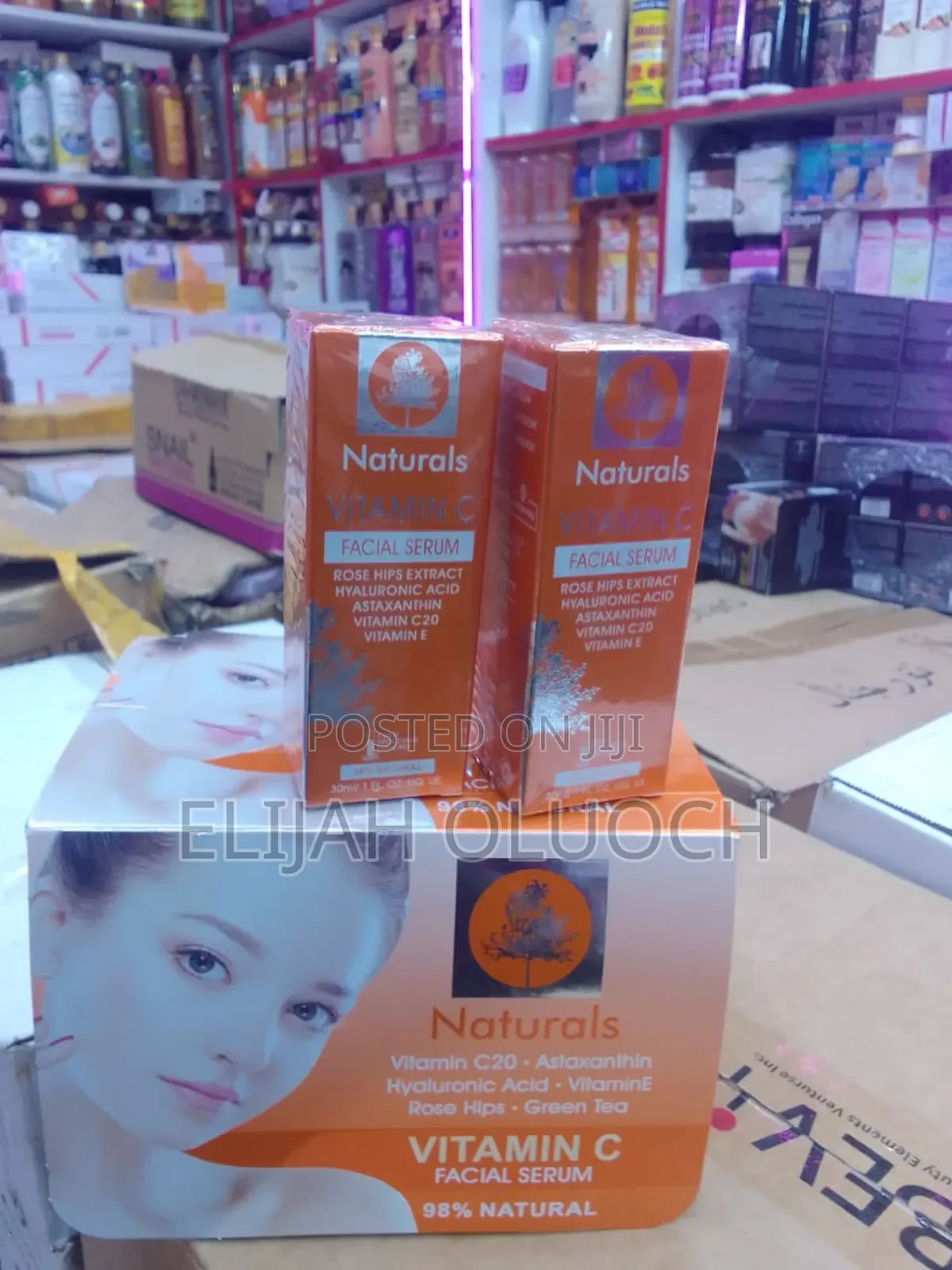 Natural Vitamin C Facial Serum-30ml