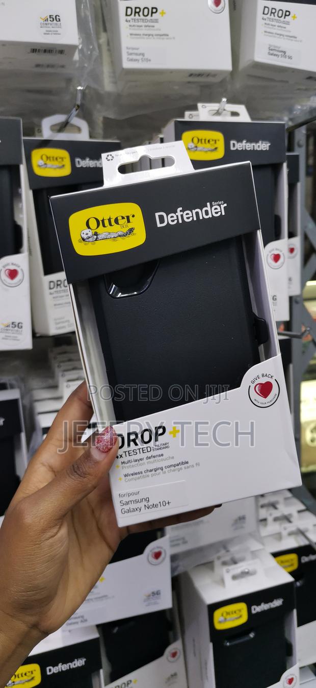 Adora Otterbox Defender Series Samsung Galaxy Note10 Plus Black Case - thumbnail 3
