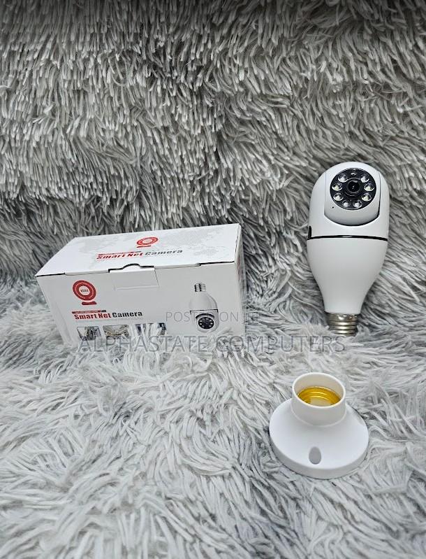 Bulb PTZ Camera Indoor Wireless CCTV With Motion Detection and Alarm - main view