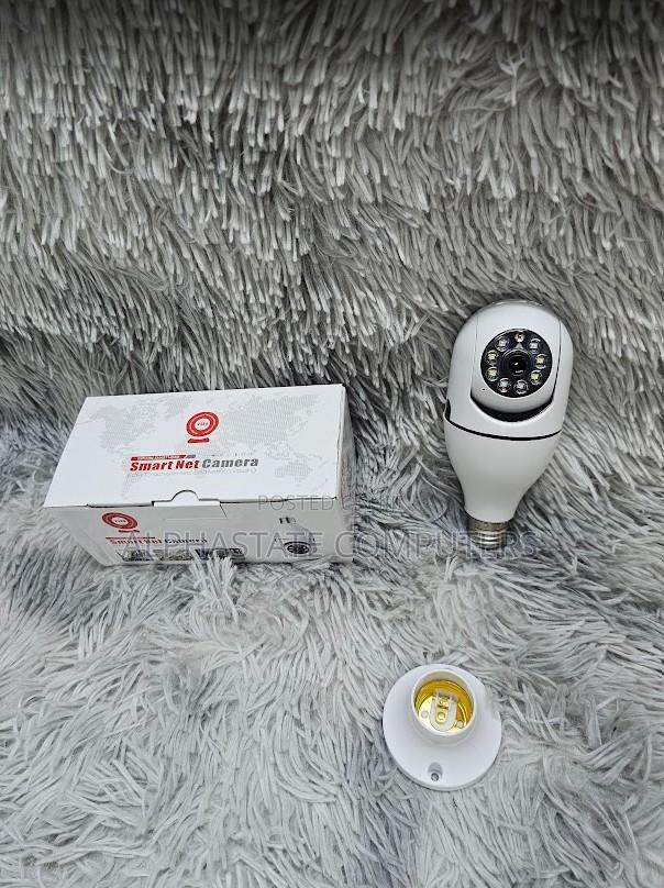Bulb PTZ Camera Smart Wifi CCTV With Night Vision and Motion Detection - main view