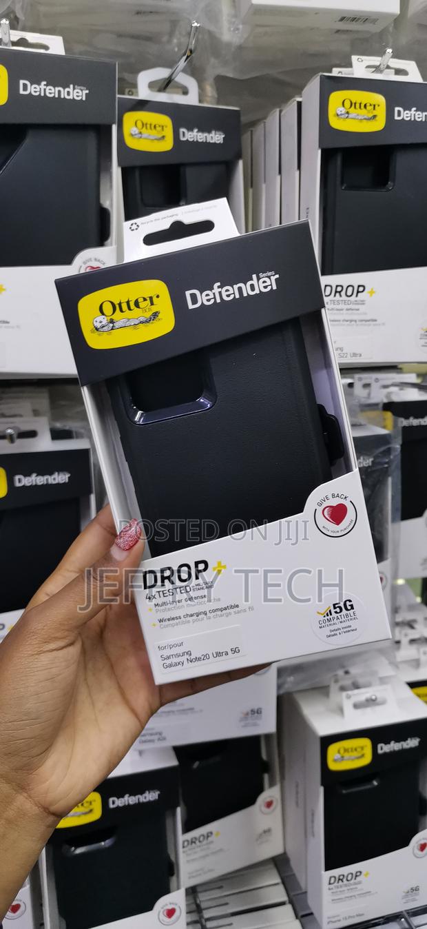 Asqer Samsung Galaxy Note 20 Ultra Otterbox Defender Case -Black - thumbnail 3