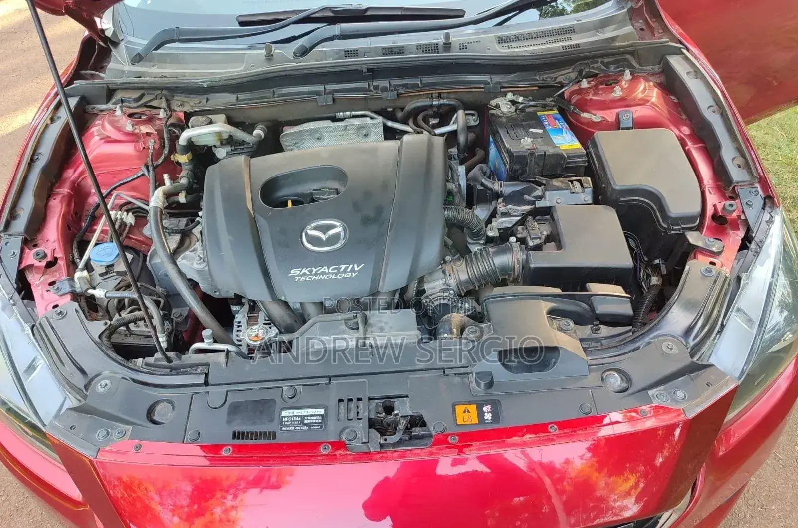 Mazda Axela 2018 Red