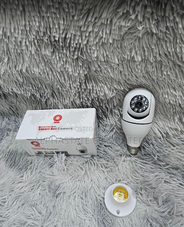 Bulb PTZ Camera Wireless Smart CCTV With Two Way Audio and Alarm