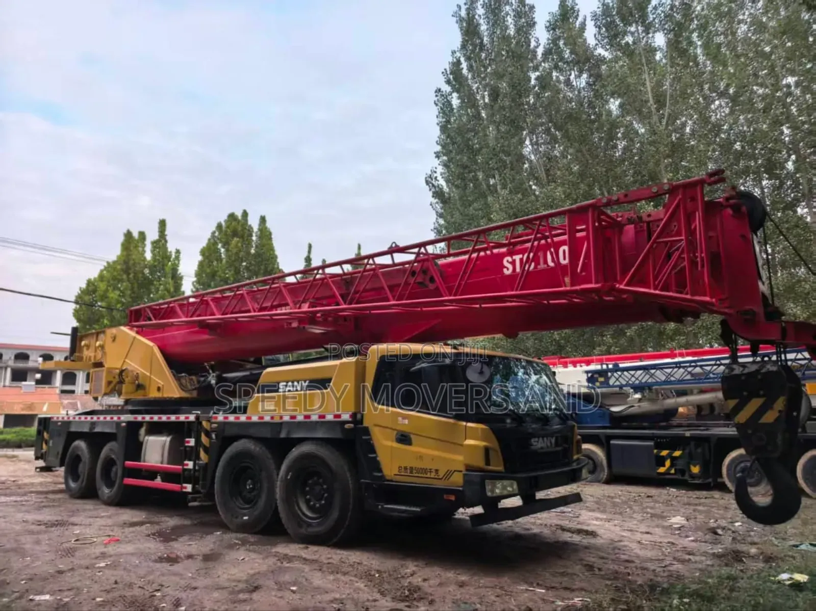 Cranes for Hoisting and Logistics Are Accessible for Jobs