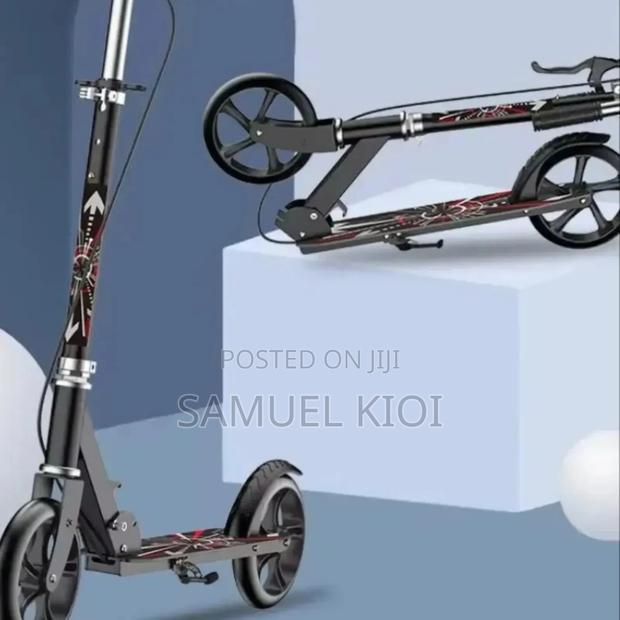 Foldalbe Metallic Scooter - main view