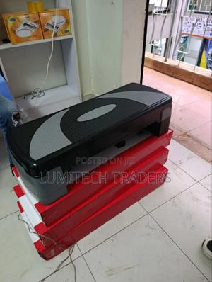 2 Size Adjustable Aerobic Exercise Step - thumbnail 2