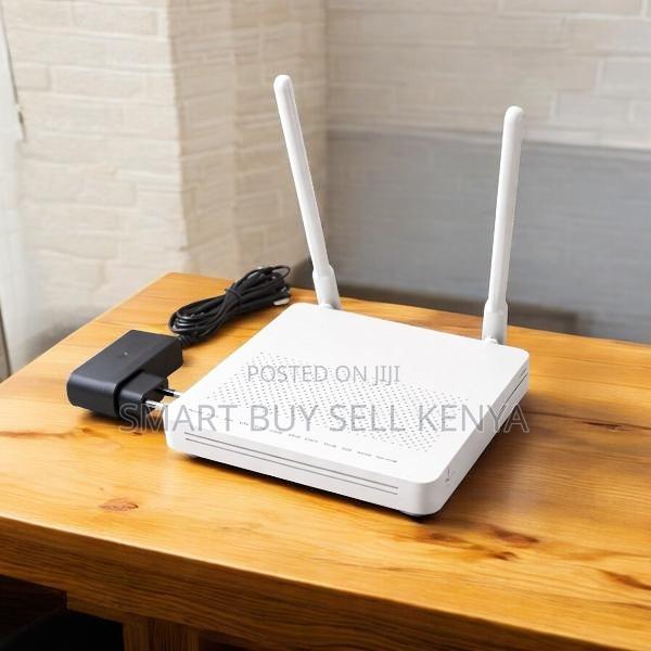 Dual Antenna Xpon Gpon Onu Router for FTTH Internet - main view