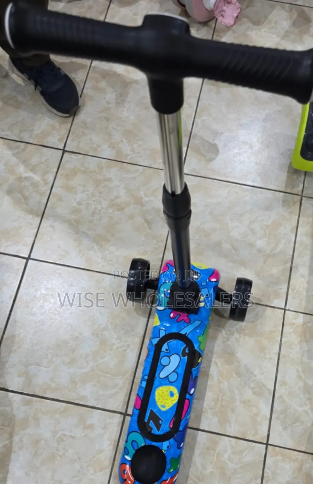 Kids 3-Wheel Scooter – Safe Stable Ride