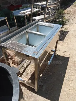 Double Sink, Commercial Stainless Steel Sink