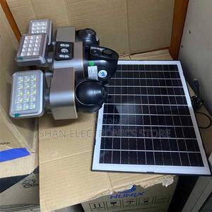 High-Brightness >Cctv 12mp 4g PTZ 3 Lens Camera With Solar Flood Light
