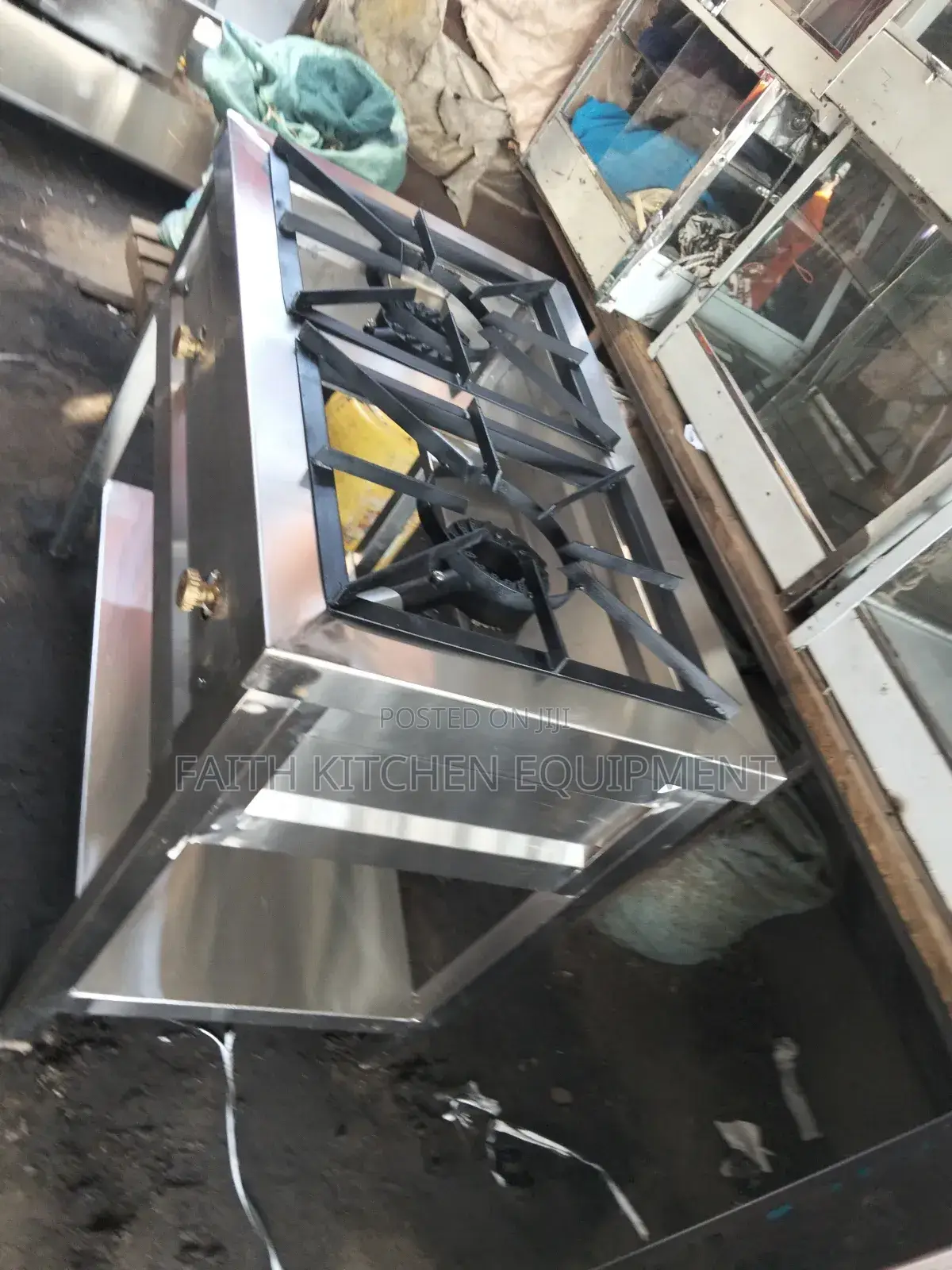Stainless Steel 2 Burners
