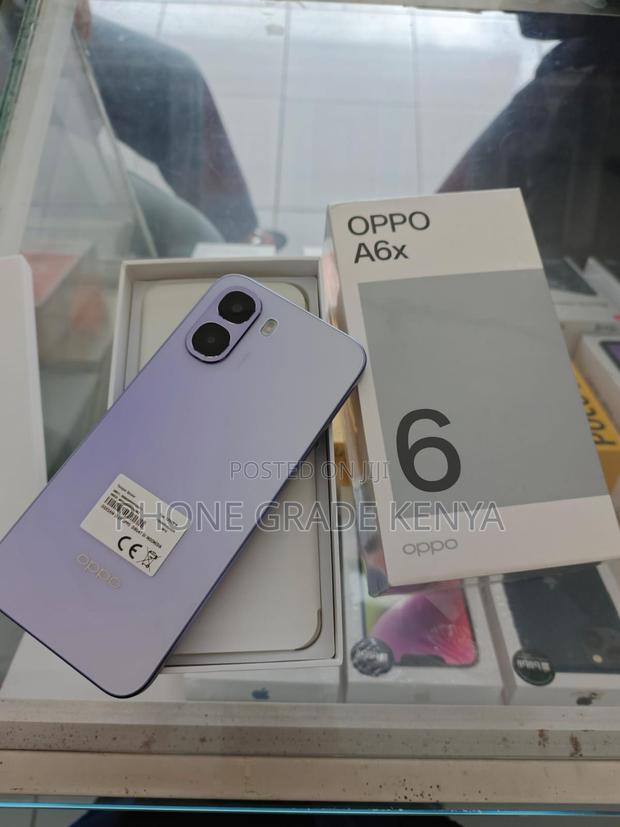New Oppo A6x 64 GB Purple