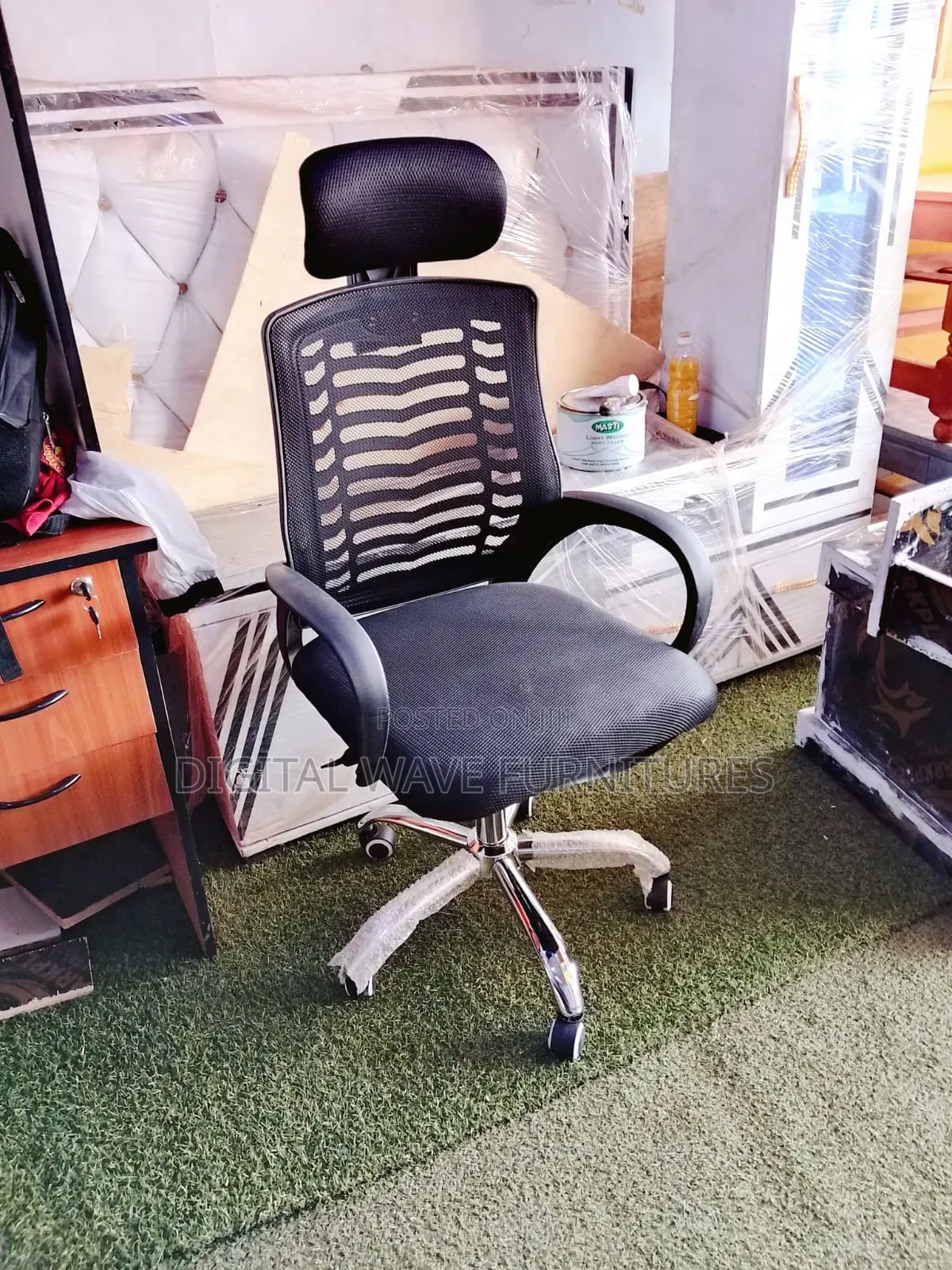 Adjustable Ergonomic Black Chair