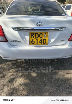 Toyota Axio 1.5 G 2WD 2014 White