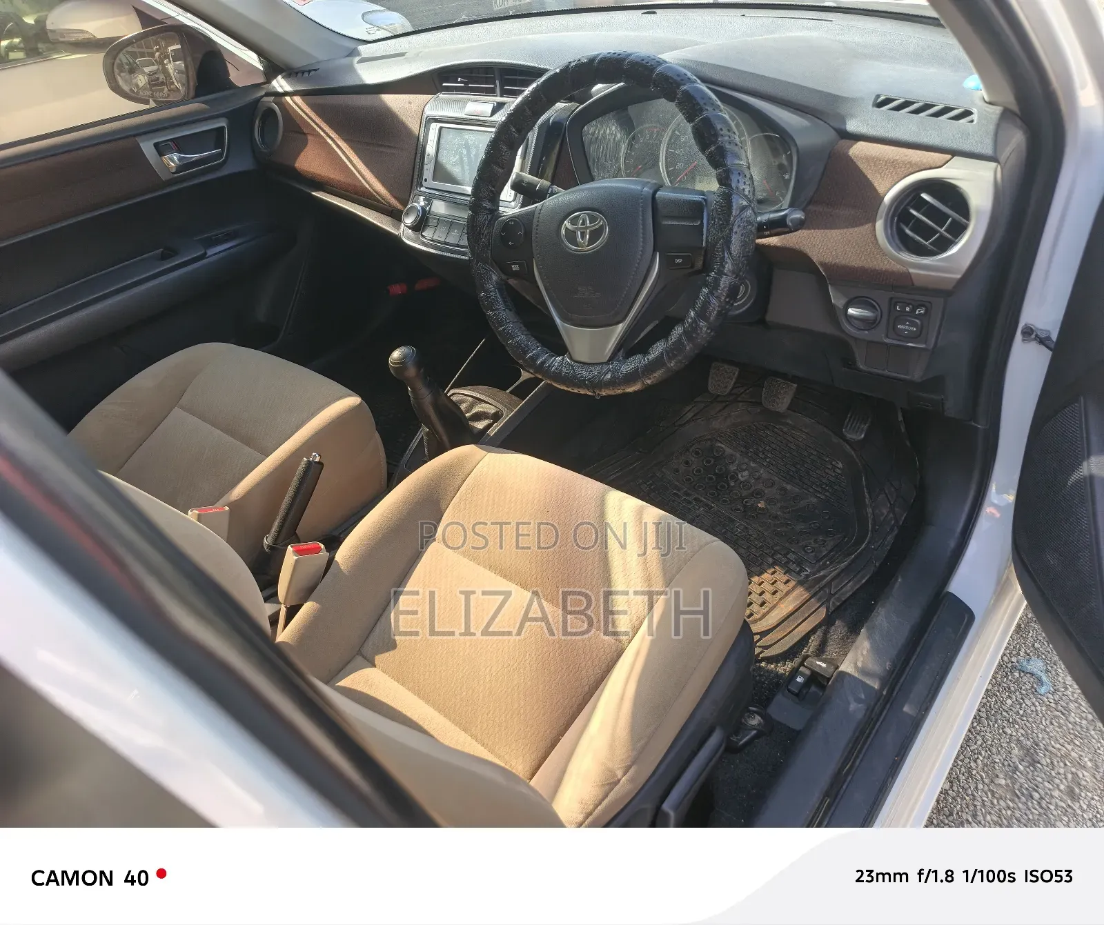 Toyota Axio 1.5 G 2WD 2014 White