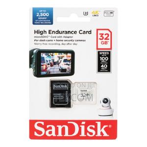 Sandisk High Endurance Microsdhc 32gb + Sd Adapter - For Dash Cams - thumbnail 2