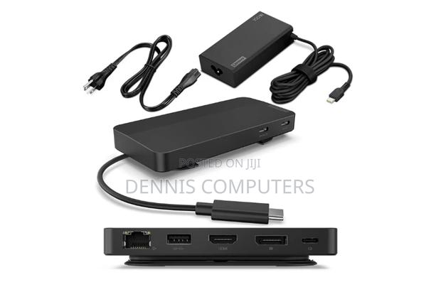 Lenovo Usb-C Dual Display Travel Dock With 100w Adapter_uk
