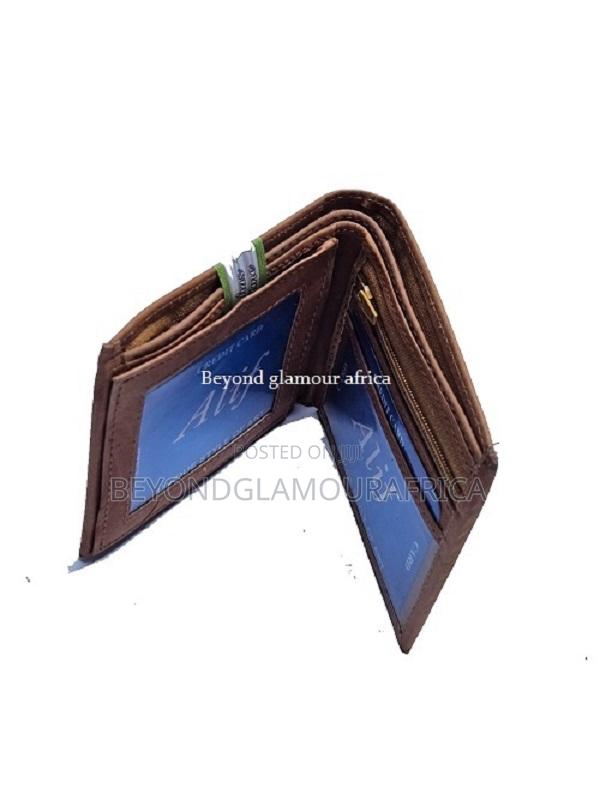 Men's Leather Brown Genuine Wallet - thumbnail 4