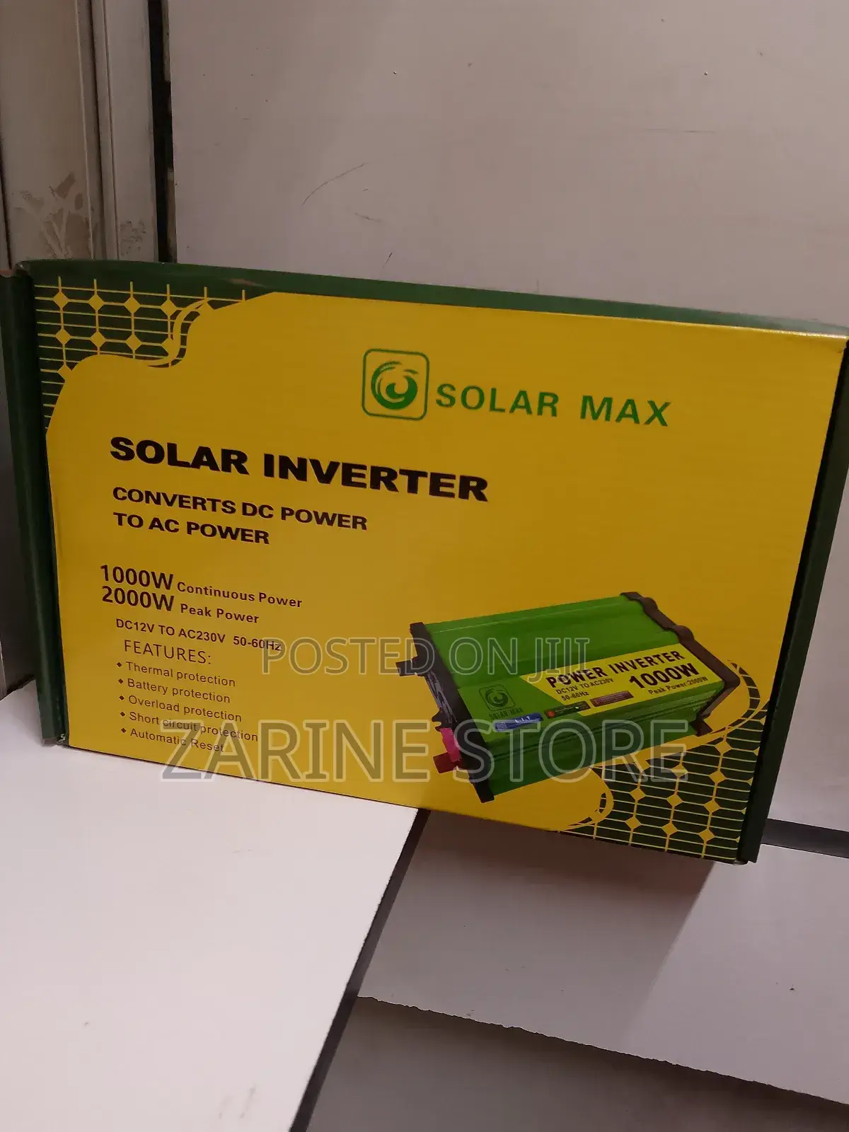 Solar Max Solar Inverter Converts Dc Power to Ac 1000w-2000w