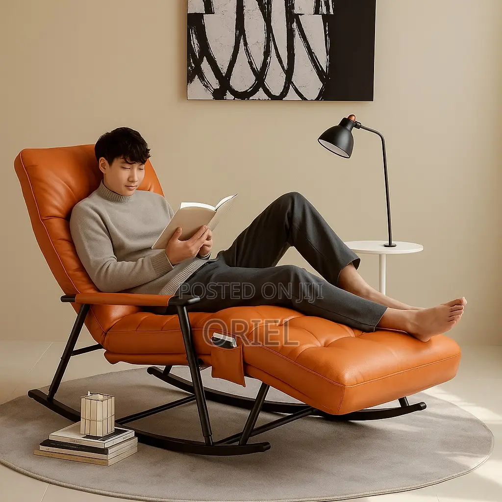 Modern Rocking Chair : Single -Person Rocking Leisure Chair